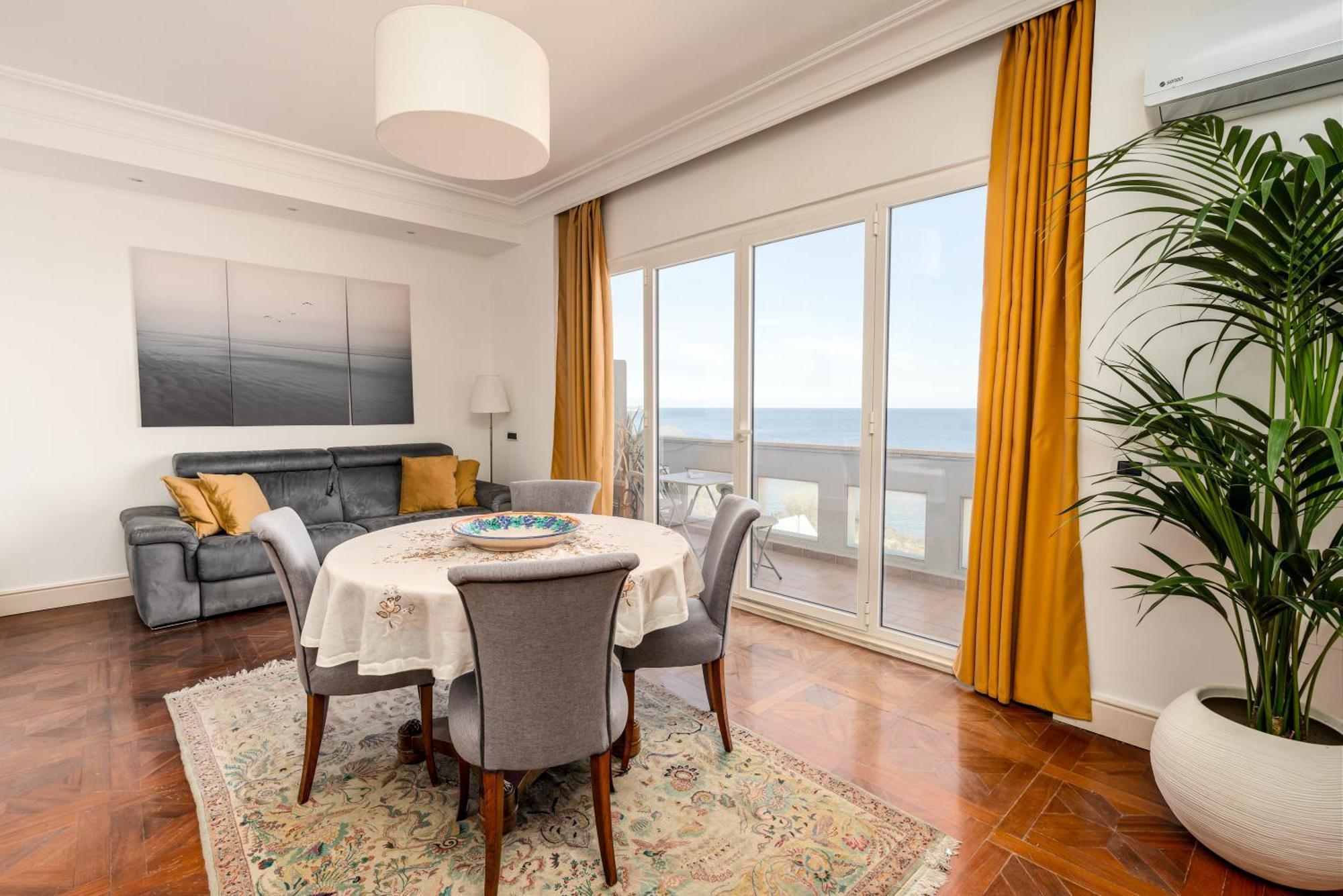 Perla Marina Sea View Apartment Catania Bagian luar foto